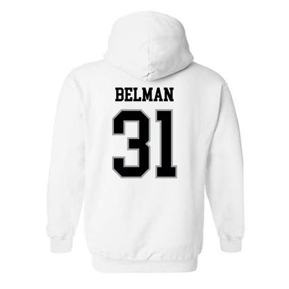 Northern Illinois - NCAA Football : Owen Belman - Classic Shersey Hooded Sweatshirt-1