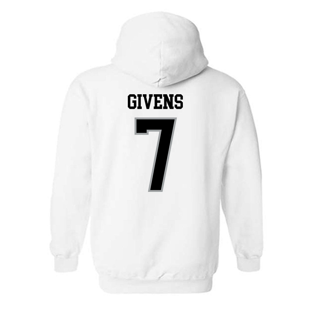 Northern Illinois - NCAA Football : Gary Givens - Classic Shersey Hooded Sweatshirt-1
