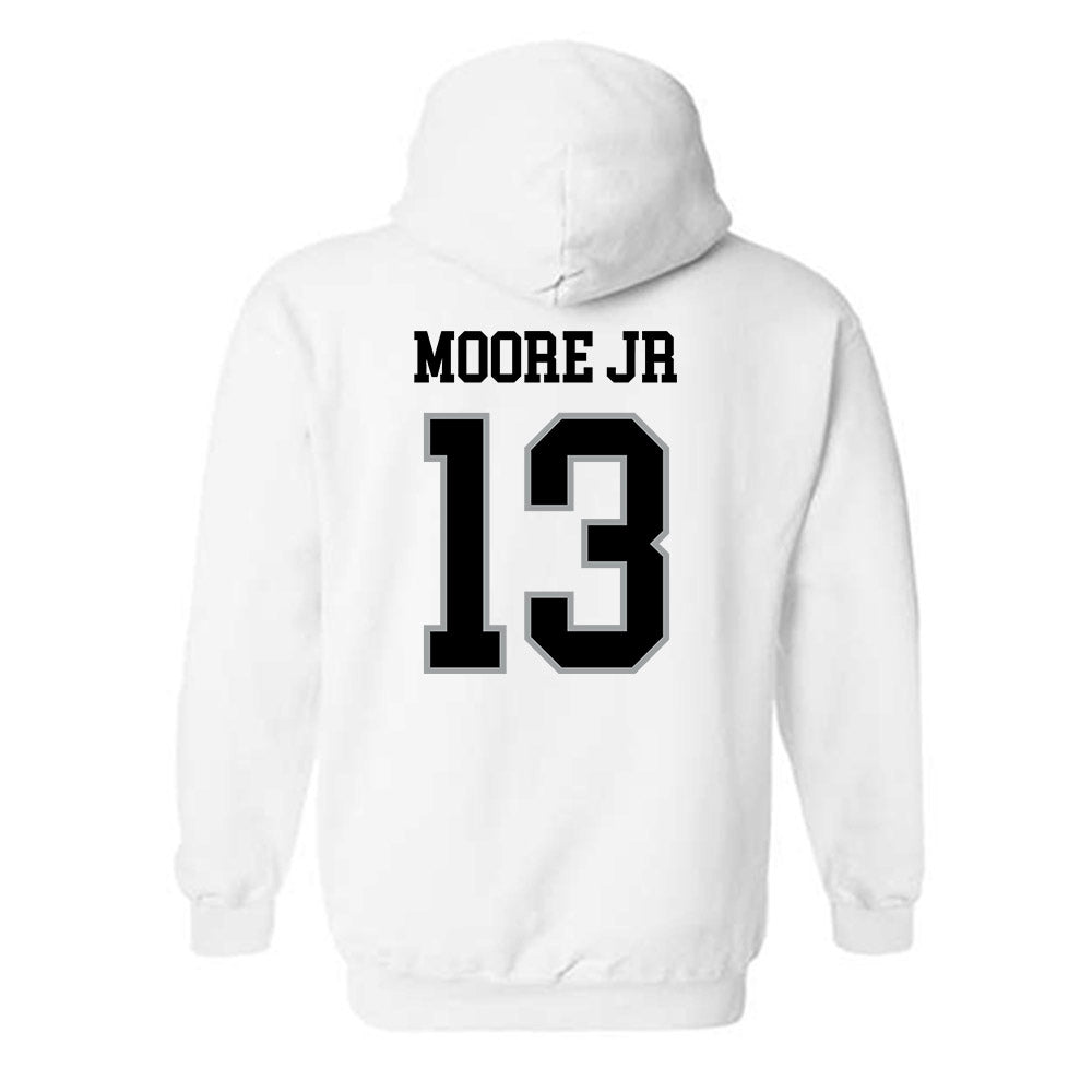 Northern Illinois - NCAA Football : Ivan Moore Jr - Classic Shersey Hooded Sweatshirt-1