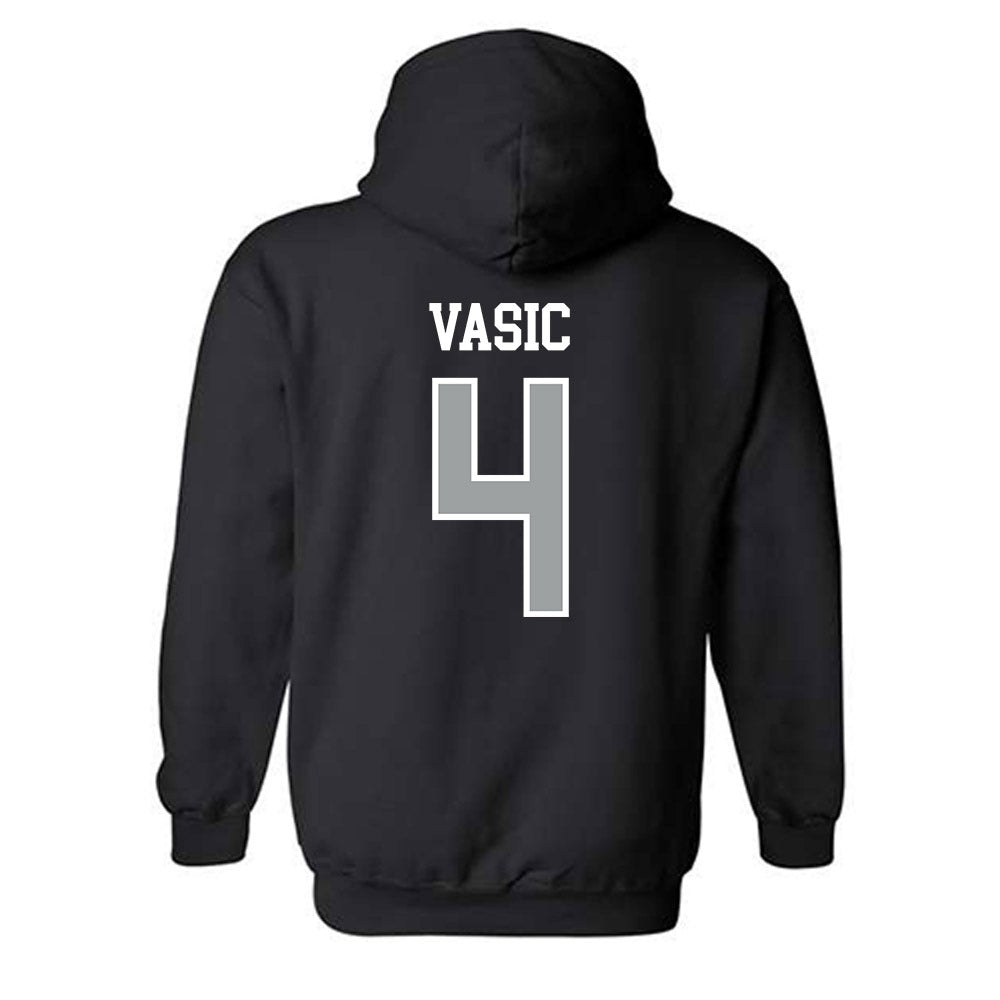 Northern Illinois - NCAA Men's Soccer : Luka Vasic - Classic Shersey Hooded Sweatshirt-1
