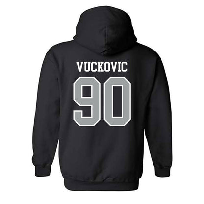 Northern Illinois - NCAA Football : Danny Vuckovic - Classic Shersey Hooded Sweatshirt-1