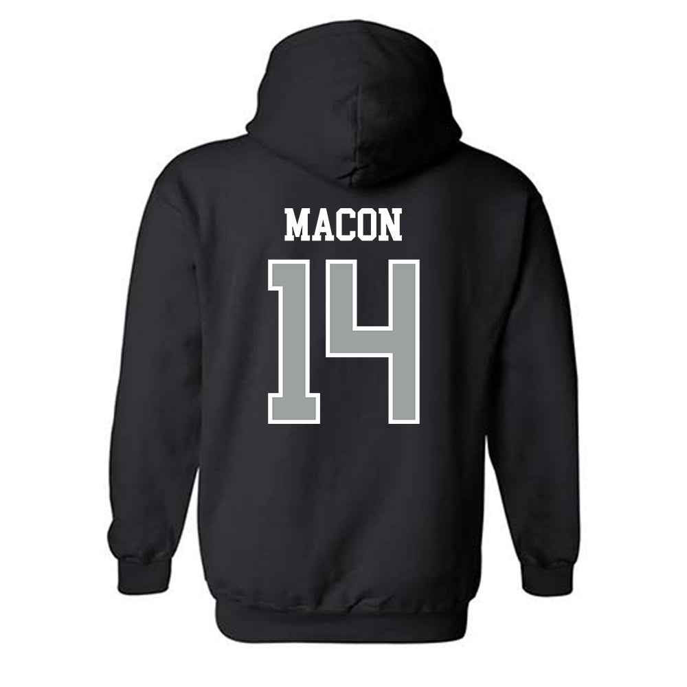 Northern Illinois - NCAA Football : Jalen Macon - Classic Shersey Hooded Sweatshirt-1