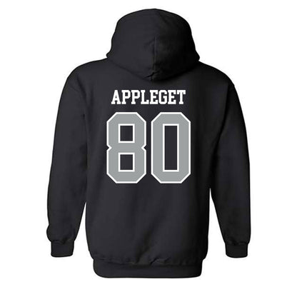 Northern Illinois - NCAA Football : Jake Appleget - Classic Shersey Hooded Sweatshirt-1