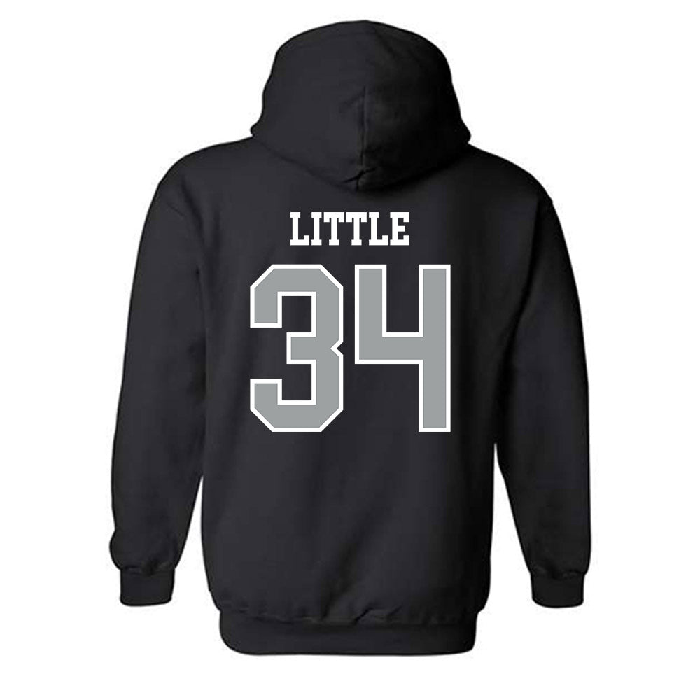 Northern Illinois - NCAA Football : James Little - Classic Shersey Hooded Sweatshirt-1