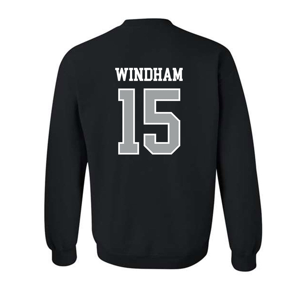 Northern Illinois - NCAA Football : Broderick Windham - Classic Shersey Crewneck Sweatshirt-1