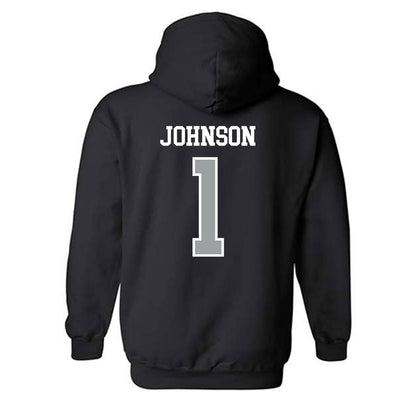Northern Illinois - NCAA Football : Telly Johnson - Classic Shersey Hooded Sweatshirt-1