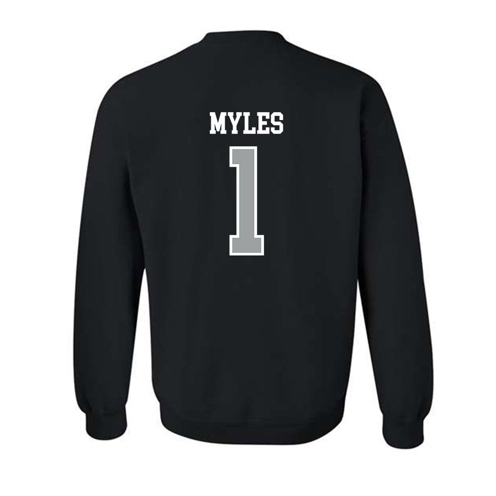 Northern Illinois - NCAA Football : Ty Myles - Classic Shersey Crewneck Sweatshirt-1