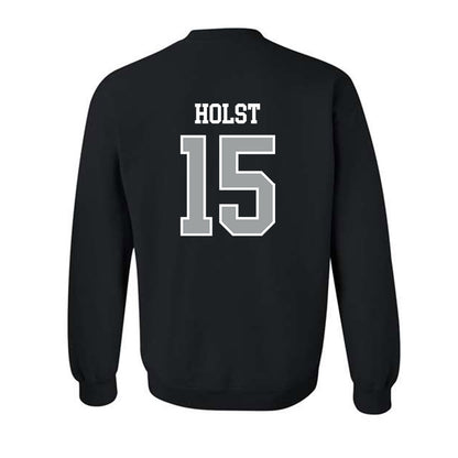 Northern Illinois - NCAA Football : Josh Holst - Classic Shersey Crewneck Sweatshirt-1