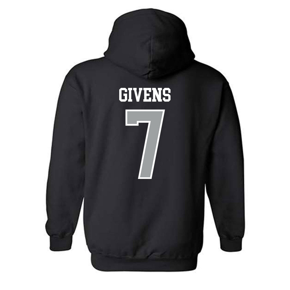 Northern Illinois - NCAA Football : Gary Givens - Classic Shersey Hooded Sweatshirt-1