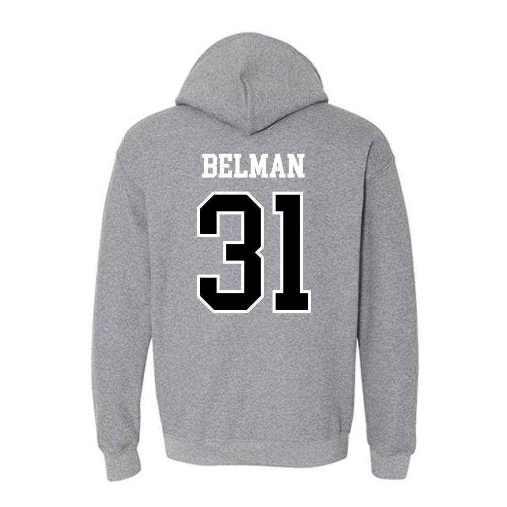 Northern Illinois - NCAA Football : Owen Belman - Hooded Sweatshirt-1