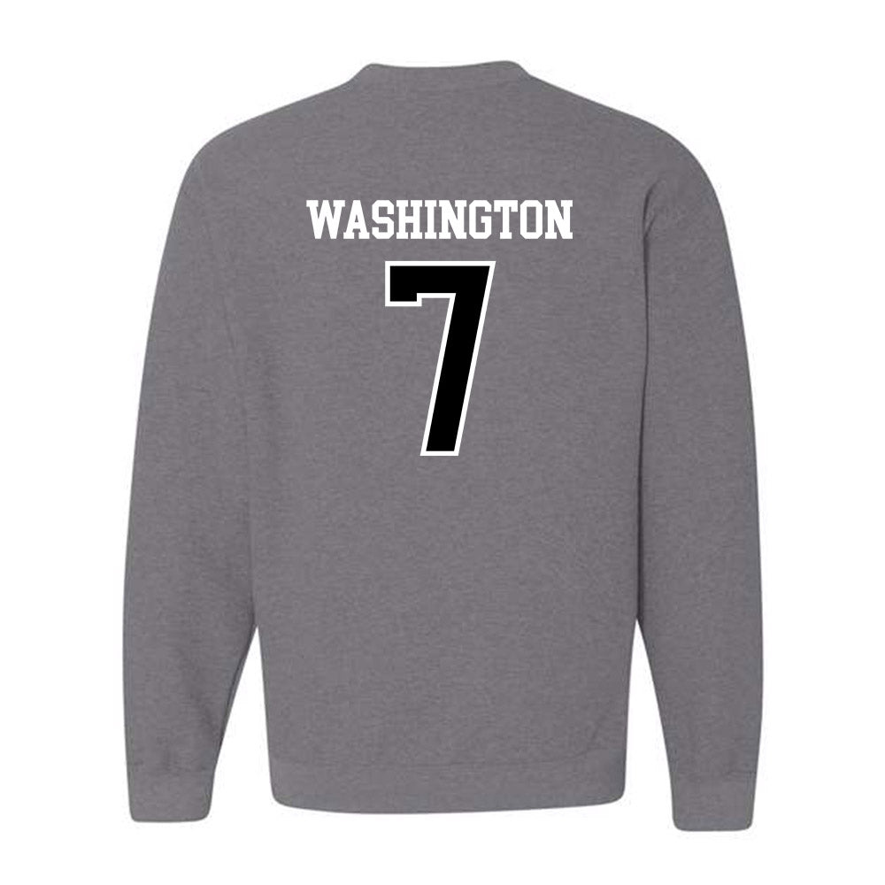 Northern Illinois - NCAA Men's Basketball : Hassan Washington - Crewneck Sweatshirt-1
