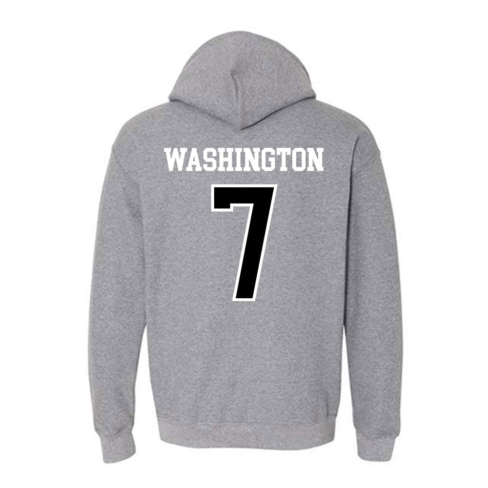Northern Illinois - NCAA Men's Basketball : Hassan Washington - Hooded Sweatshirt-1