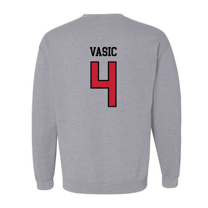 Northern Illinois - NCAA Men's Soccer : Luka Vasic - Classic Shersey Crewneck Sweatshirt-1