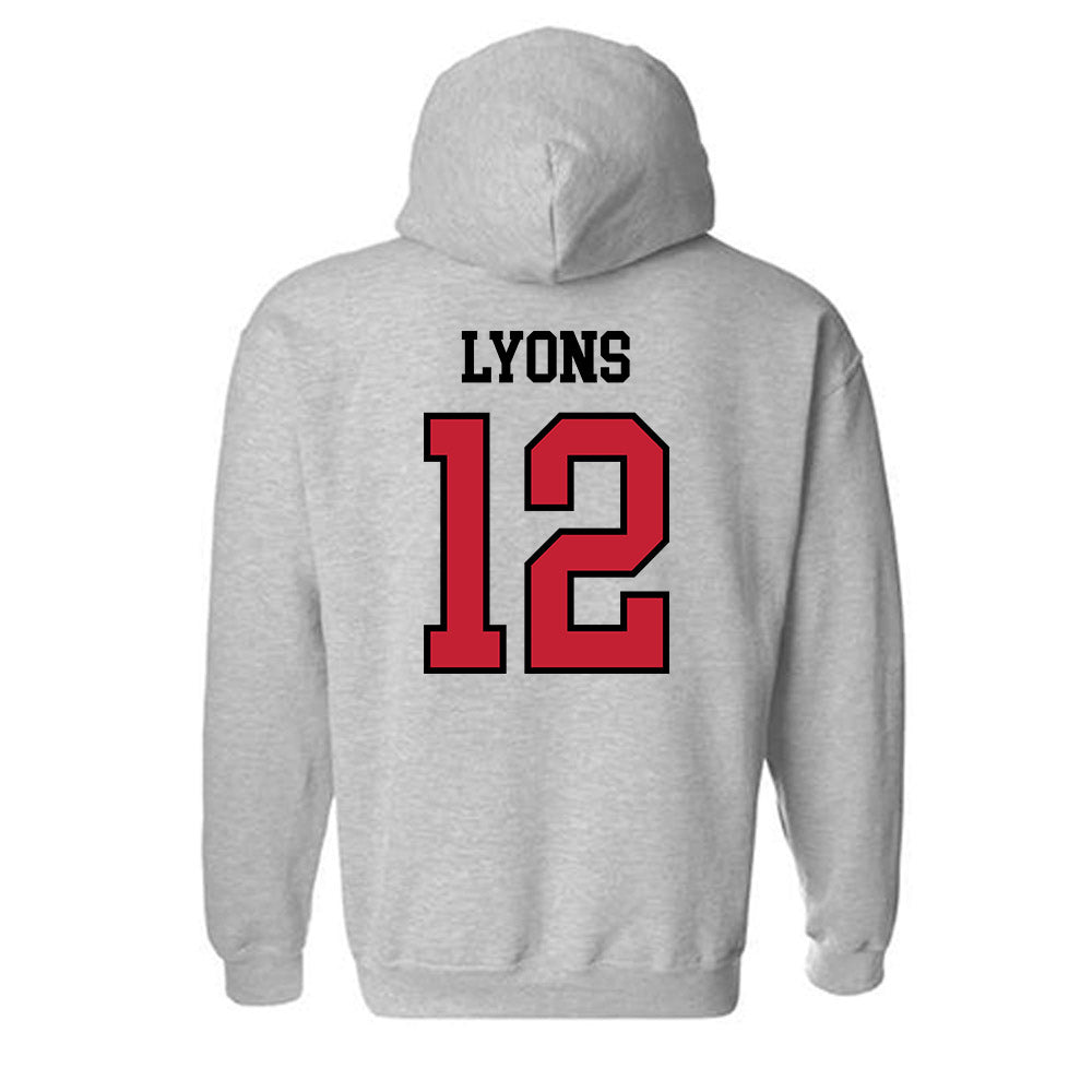 Northern Illinois - NCAA Football : Keshawn Lyons - Classic Shersey Hooded Sweatshirt-1