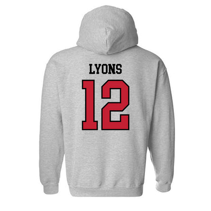 Northern Illinois - NCAA Football : Keshawn Lyons - Classic Shersey Hooded Sweatshirt-1