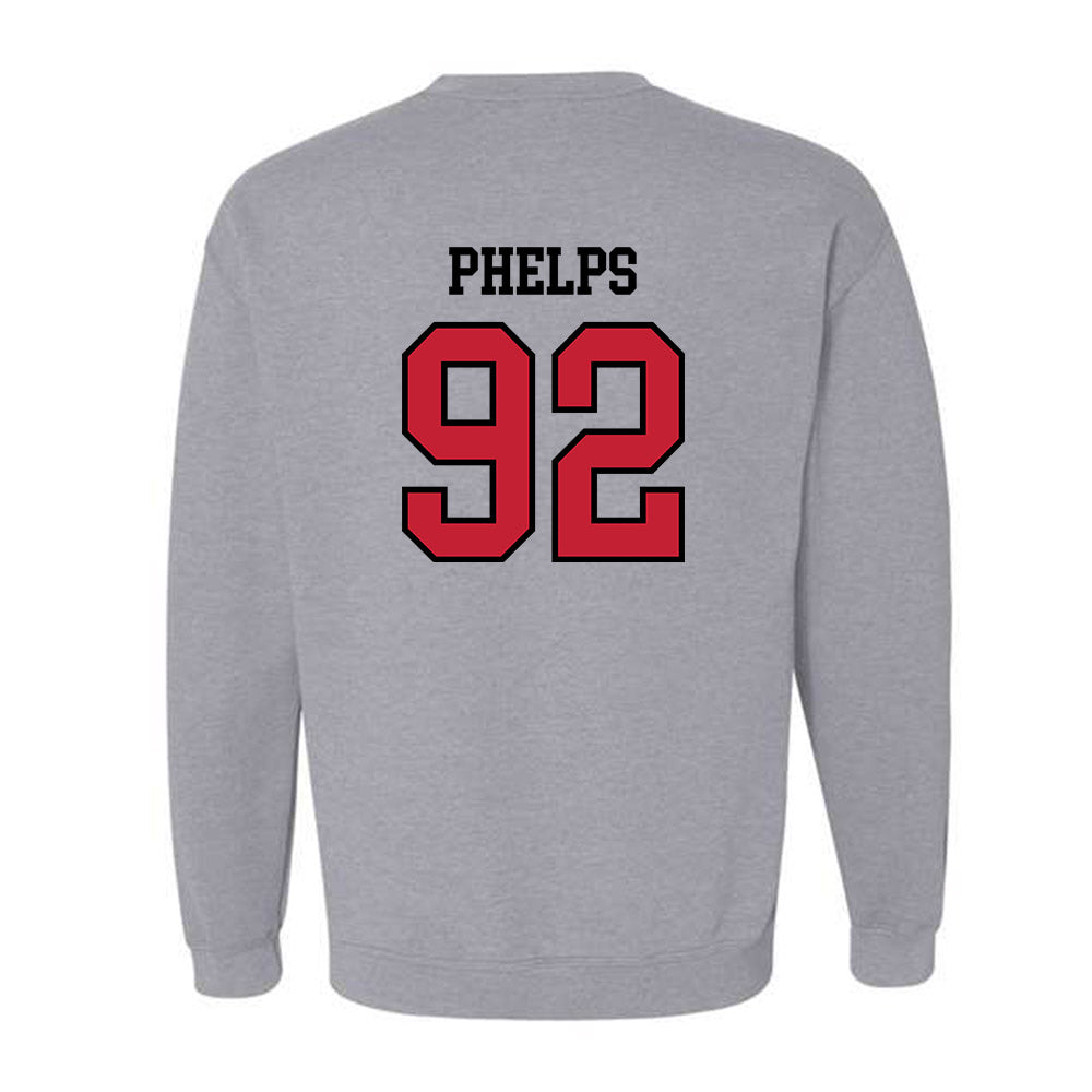 Northern Illinois - NCAA Football : Tanner Phelps - Classic Shersey Crewneck Sweatshirt-1