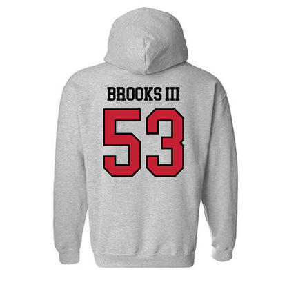 Northern Illinois - NCAA Football : Charles Brooks III - Classic Shersey Hooded Sweatshirt-1
