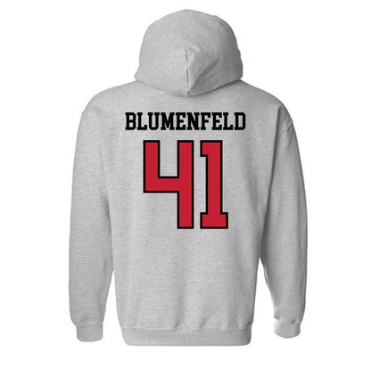 Northern Illinois - NCAA Women's Basketball : Brooke Blumenfeld - Classic Shersey Hooded Sweatshirt-1