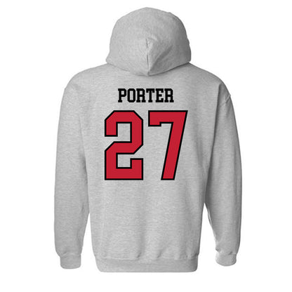 Northern Illinois - NCAA Football : Trey Porter - Classic Shersey Hooded Sweatshirt-1