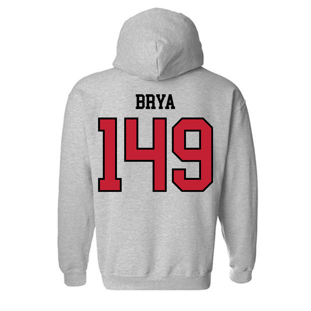 Northern Illinois - NCAA Wrestling : Jacob Brya - Classic Shersey Hooded Sweatshirt-1