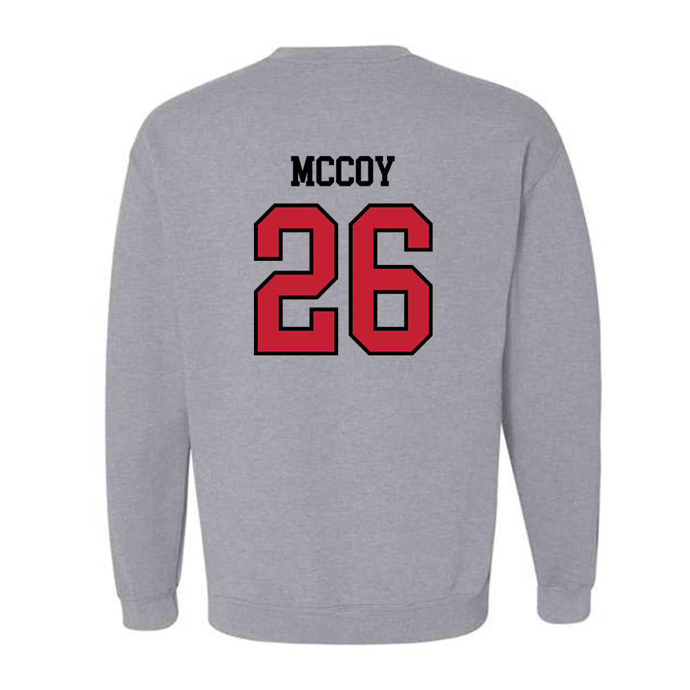 Northern Illinois - NCAA Football : Thomas McCoy - Classic Shersey Crewneck Sweatshirt-1