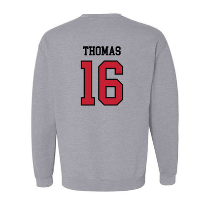 Northern Illinois - NCAA Football : Jay'shon Thomas - Classic Shersey Crewneck Sweatshirt-1