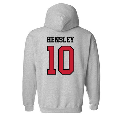 Northern Illinois - NCAA Football : Mark Hensley - Classic Shersey Hooded Sweatshirt-1