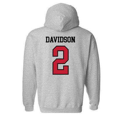 Northern Illinois - NCAA Football : Brady Davidson - Classic Shersey Hooded Sweatshirt-1