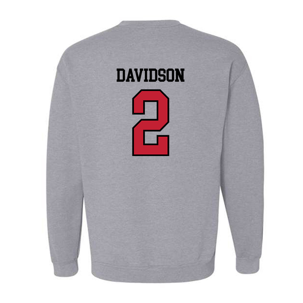 Northern Illinois - NCAA Football : Brady Davidson - Classic Shersey Crewneck Sweatshirt-1