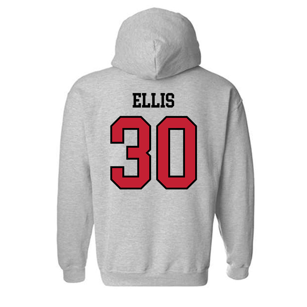 Northern Illinois - NCAA Football : Andruw Ellis - Classic Shersey Hooded Sweatshirt-1