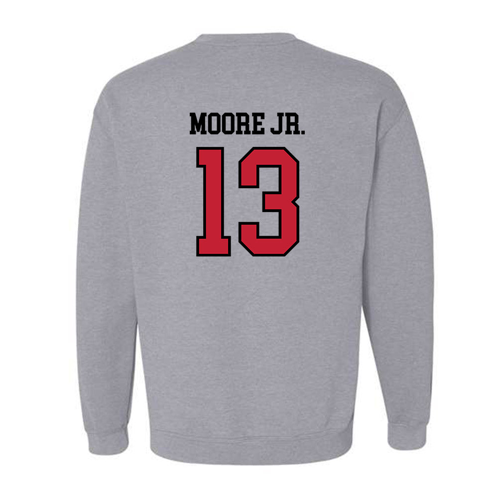 Northern Illinois - NCAA Football : Ivan Moore Jr. - Classic Shersey Crewneck Sweatshirt-1