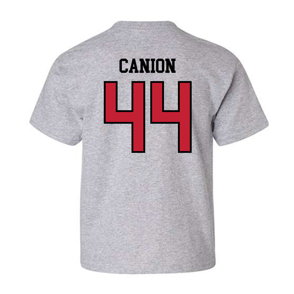 Northern Illinois - NCAA Football : Montrel Canion - Classic Shersey Youth T-Shirt-1