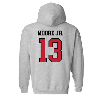 Northern Illinois - NCAA Football : Ivan Moore Jr. - Classic Shersey Hooded Sweatshirt-1
