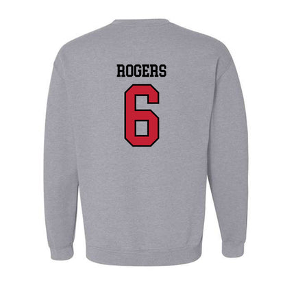 Northern Illinois - NCAA Football : Dearee Rogers - Classic Shersey Crewneck Sweatshirt-1