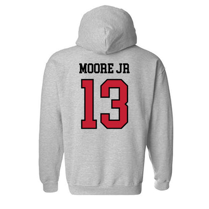 Northern Illinois - NCAA Football : Ivan Moore Jr - Classic Shersey Hooded Sweatshirt-1