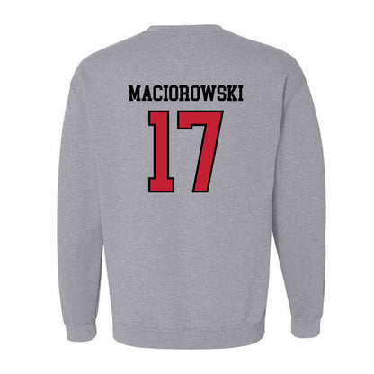 Northern Illinois - NCAA Football : Filip Maciorowski - Classic Shersey Crewneck Sweatshirt-1
