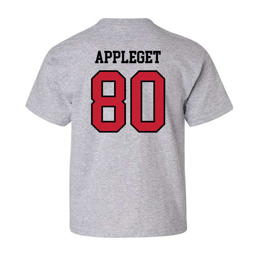 Northern Illinois - NCAA Football : Jake Appleget - Classic Shersey Youth T-Shirt-1