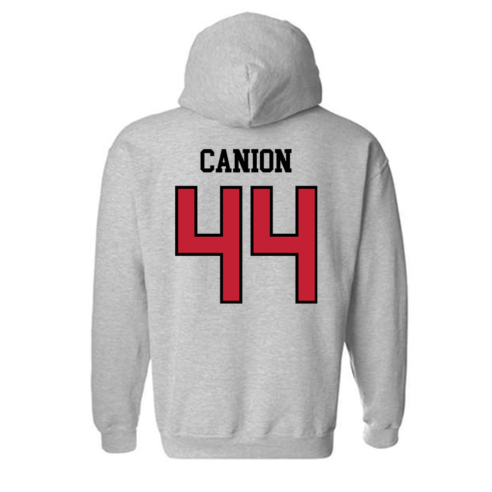 Northern Illinois - NCAA Football : Montrel Canion - Classic Shersey Hooded Sweatshirt-1