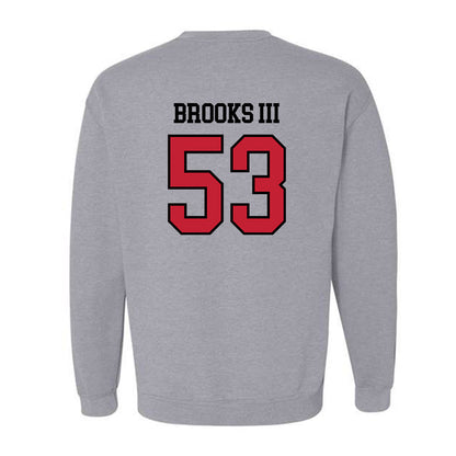 Northern Illinois - NCAA Football : Charles Brooks III - Classic Shersey Crewneck Sweatshirt-1