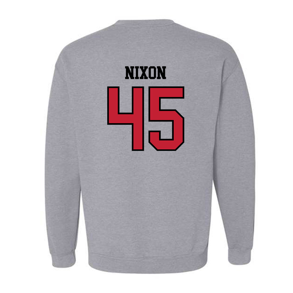Northern Illinois - NCAA Football : Trenton Nixon - Classic Shersey Crewneck Sweatshirt-1