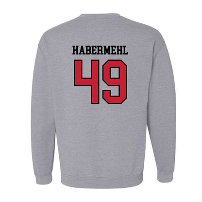 Northern Illinois - NCAA Football : Devin Habermehl - Classic Shersey Crewneck Sweatshirt-1