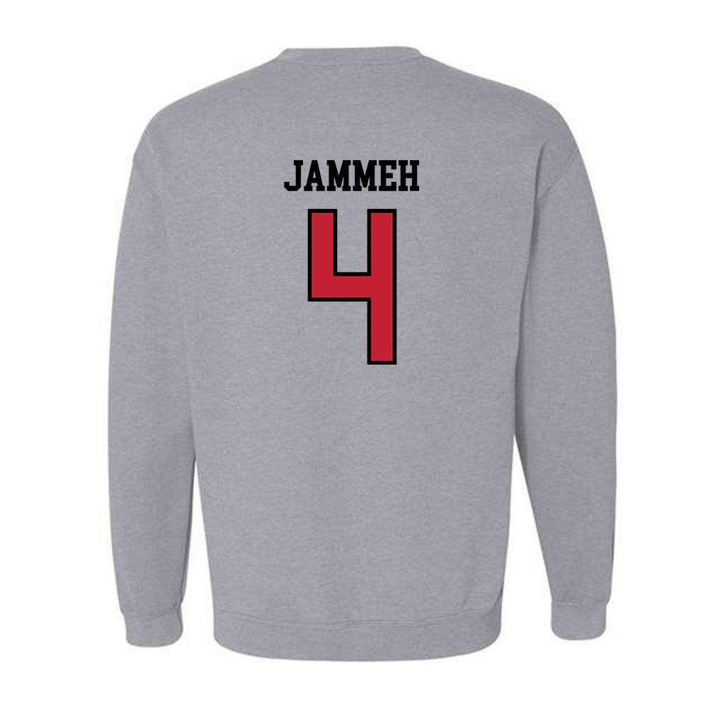 Northern Illinois - NCAA Football : Muhammed Jammeh - Classic Shersey Crewneck Sweatshirt-1