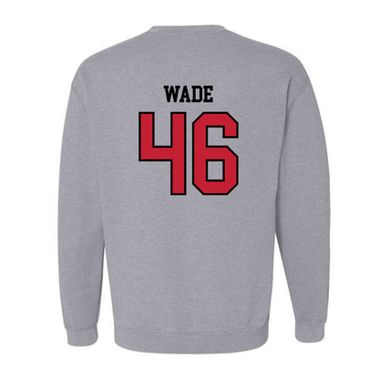 Northern Illinois - NCAA Football : CJ Wade - Classic Shersey Crewneck Sweatshirt-1