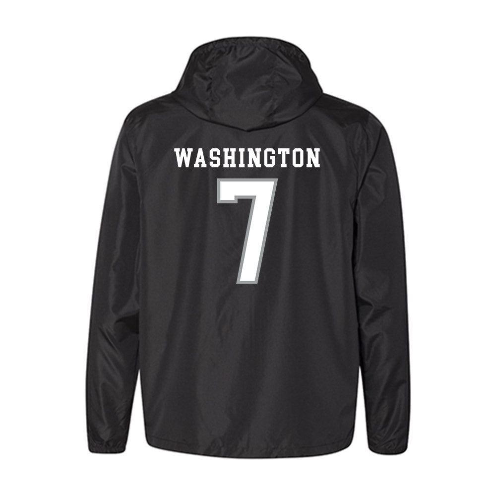 Northern Illinois - NCAA Men's Basketball : Hassan Washington - Windbreaker-1