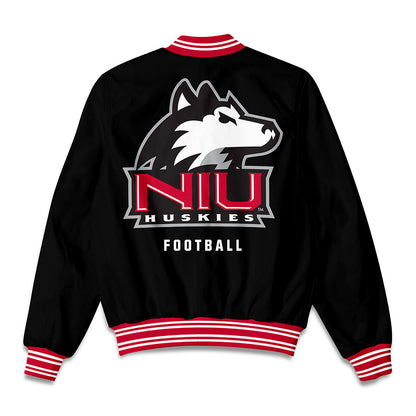 Northern Illinois - NCAA Football : Devin Habermehl - Bomber Jacket-1