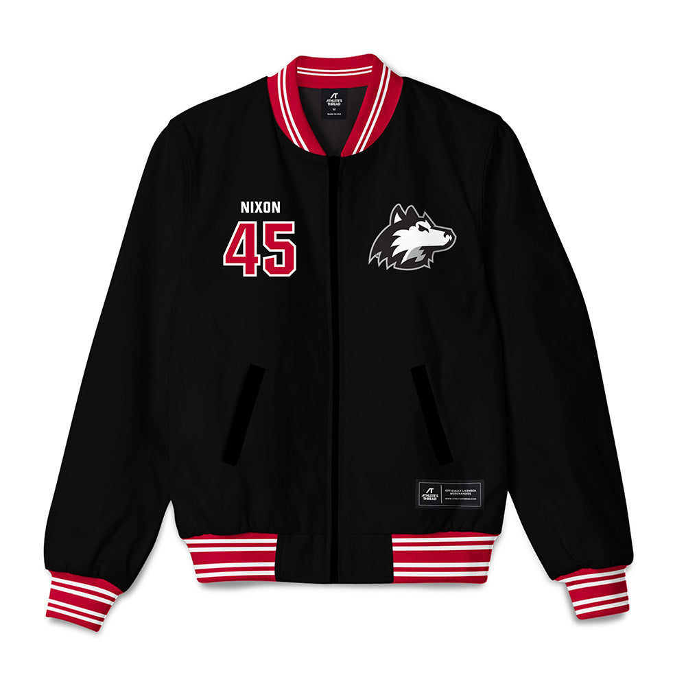 Northern Illinois - NCAA Football : Trenton Nixon - Bomber Jacket-0