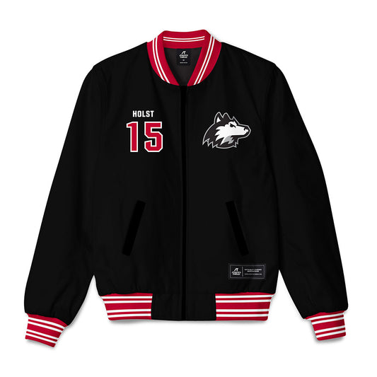 Northern Illinois - NCAA Football : Josh Holst - Bomber Jacket-0
