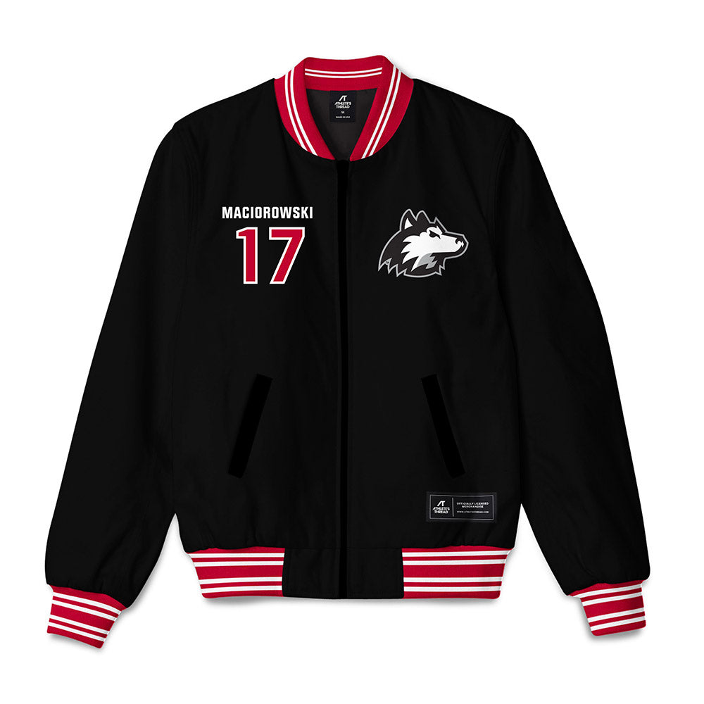 Northern Illinois - NCAA Football : Filip Maciorowski - Bomber Jacket-0