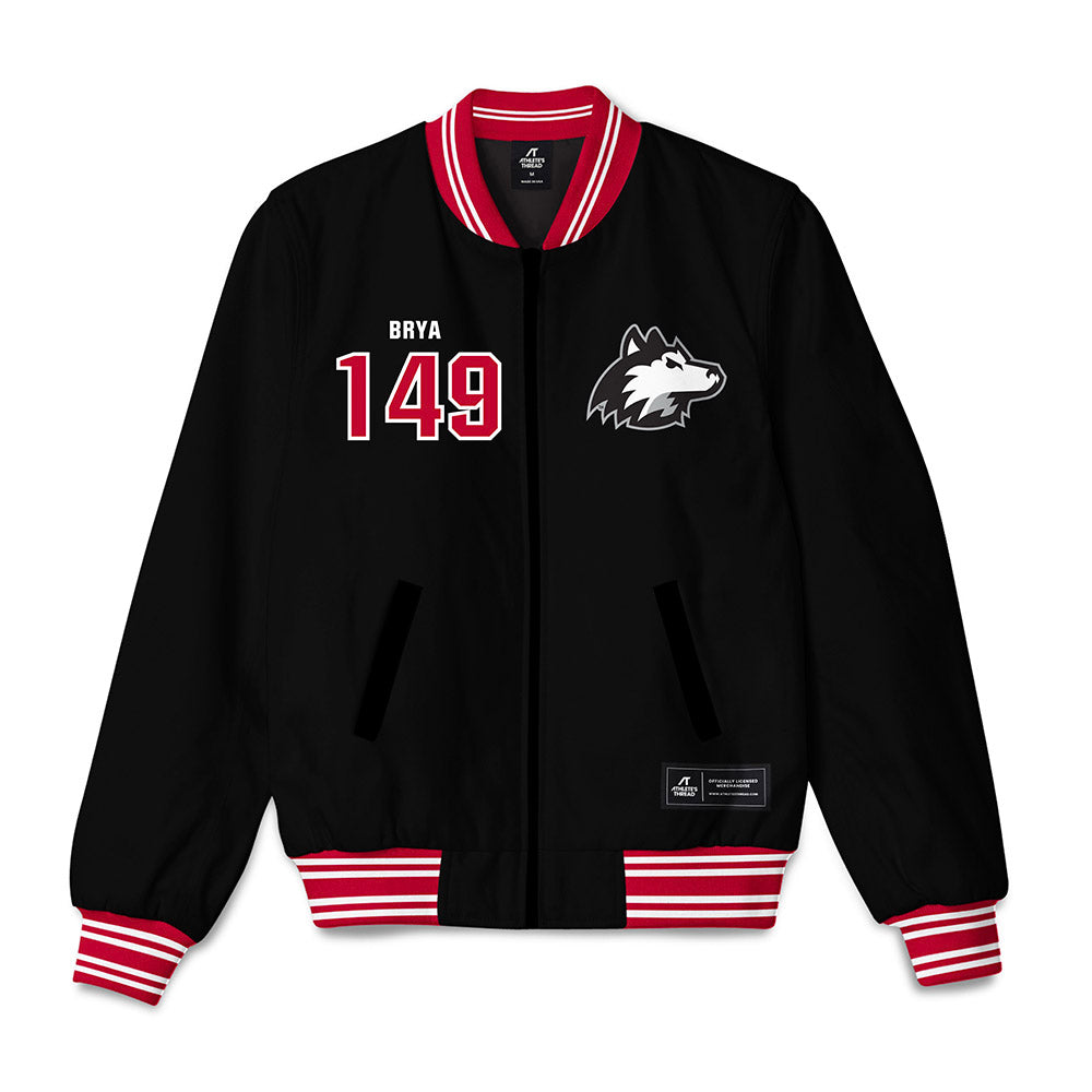Northern Illinois - NCAA Wrestling : Jacob Brya - Bomber Jacket-0