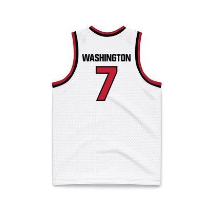 Northern Illinois - NCAA Men's Basketball : Hassan Washington - Basketball Jersey-1